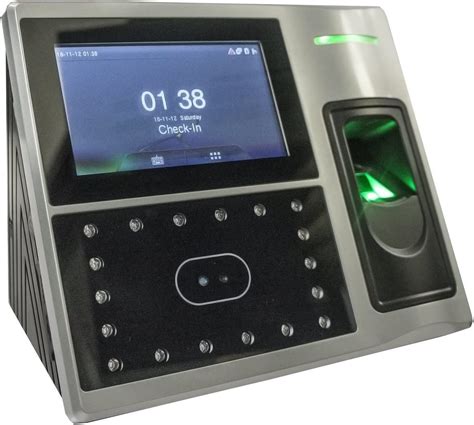 amg fr-2000 face recognition fingerprint rfid card time clock|Face Recognition and Fingerprint Reader with WIFI.